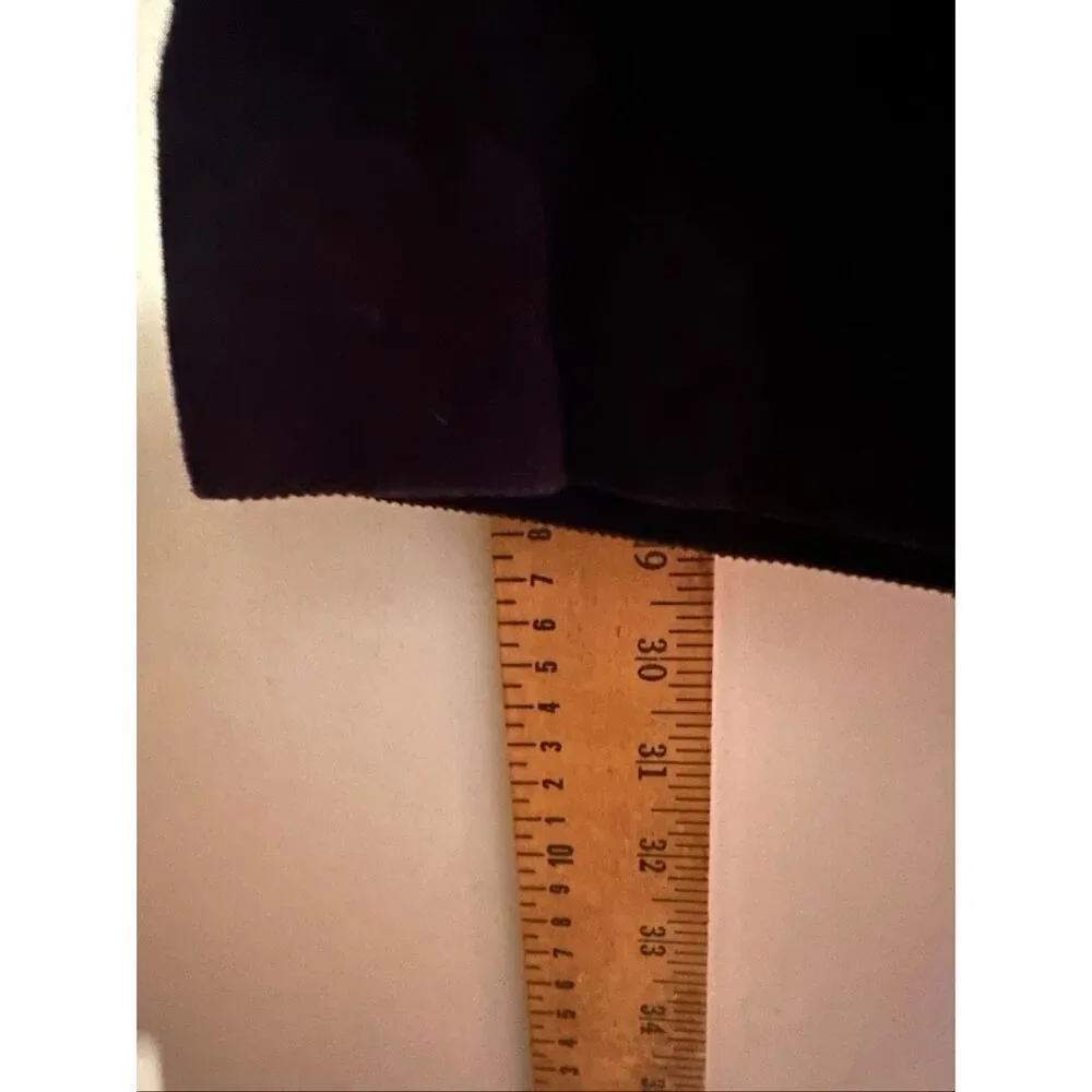 Lauren Ralph Lauren Pants Mens 36x32 Navy Blue Corduroy Mid Rise Business Classi